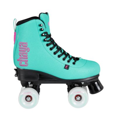 Chaya Bliss Turquoise|Ρυθμιζόμενου Μεγέθους quad Roller Skates|Τυρκουάζ τετράγωνα πατίνια με 4 ρόδες