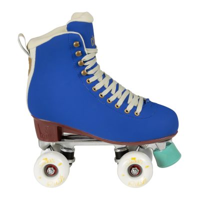 Chaya Melrose Deluxe Cobalt|Quad Roller Skates|Μπλε τετράγωνα πατίνια με 4 λευκές ρόδες για κόλπα