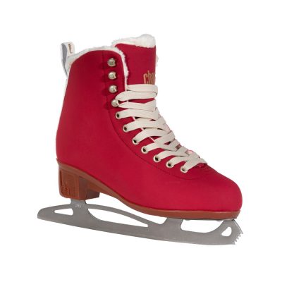 Chaya Merlot Red Ice Skates - Κόκκινα παγοπέδιλα για ενήλικες | Rollaround