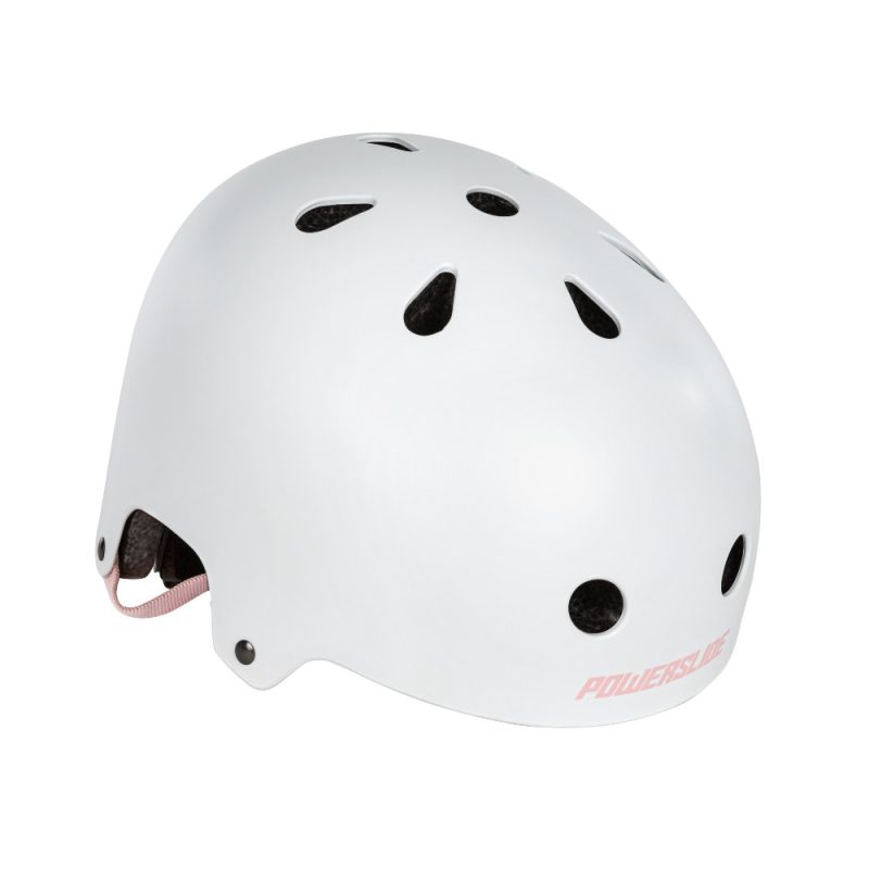 Powerslide Urban White/Pink Helmet For Adults - Λευκό/Ροζ κράνος ρόλλερς για ενήλικες|Προστατευτικός εξοπλισμός Rollaround