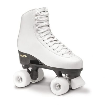 Roces Classic RC1 White - Quad Roller Skates λευκά τετράγωνα πατίνια με 4 ρόδες Rollaround